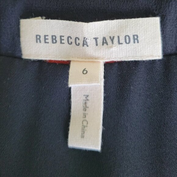 Rebecca Taylor Marguerite Sleeveless ditsy floral bohemian summer dress size 6 - Picture 11 of 12